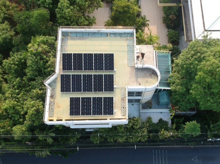 ผลงานติดตั้งโซลาร์บ้านพักอาศัย ภาพที่ 24